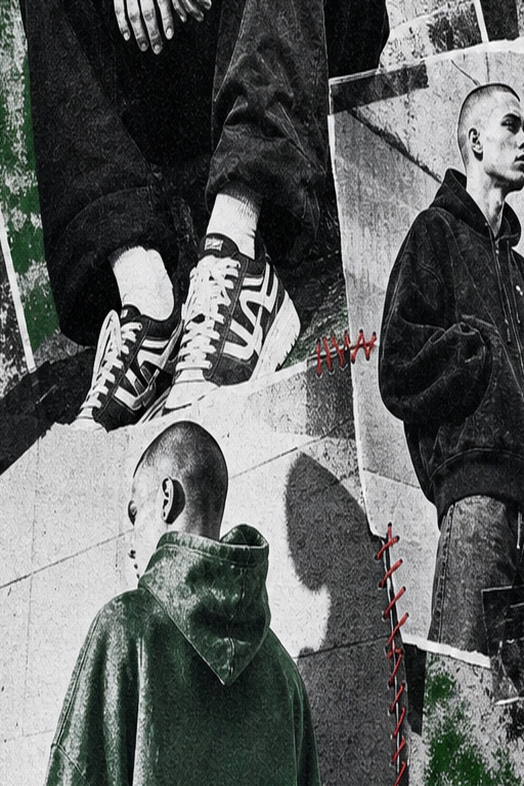 Oren Studio — punk zine streetwear portrait