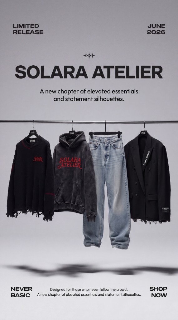 Solara Atelier limited release campaign